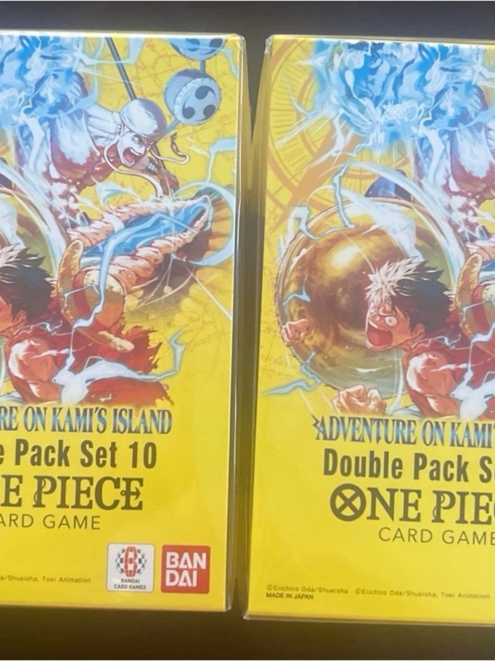 Onepiece Yellow One Piece Adventure Double Pack Card Game
